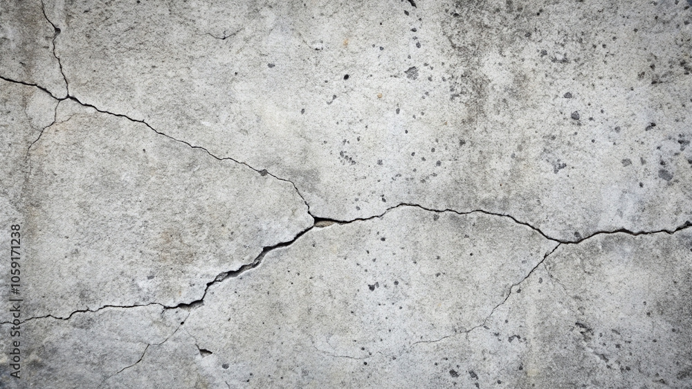 Obraz premium Concrete Background Texture with Cracked Details