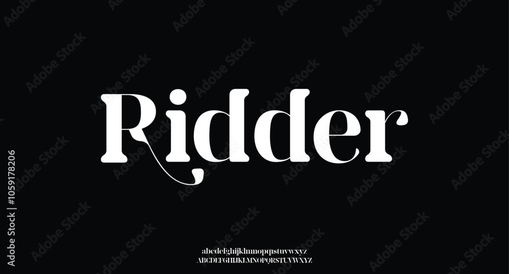 Elegant alphabet letters font Typography vector illustration
Elegant alphabet letters font Typography vector illustration