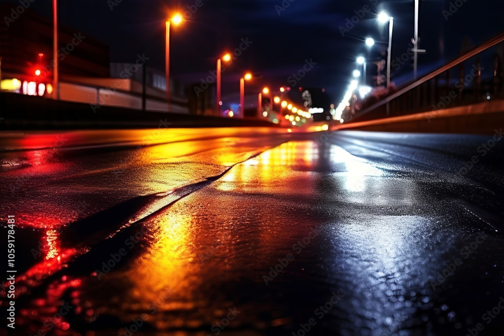 reflective road surface a close up of a modern road surface trea reflective road surface a close up of a modern road surface trea