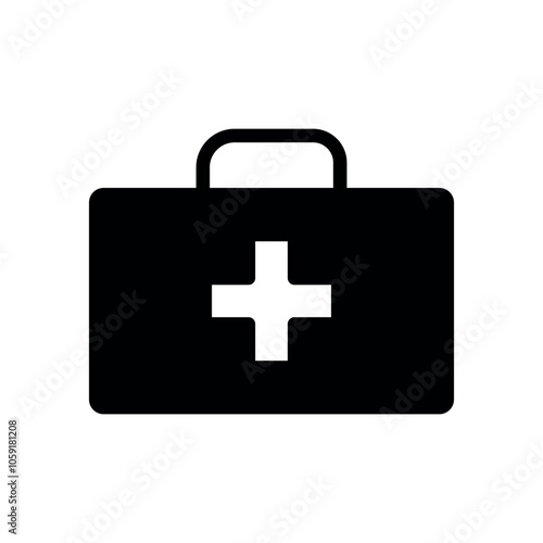 medical sign symbol vector icon