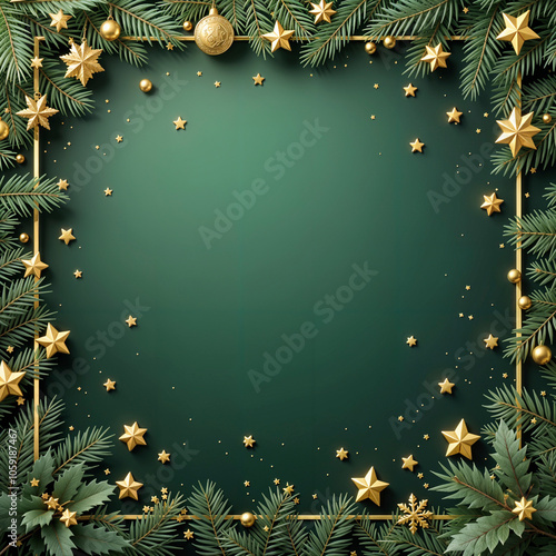 New Year banner background. christmas background with empty space for text