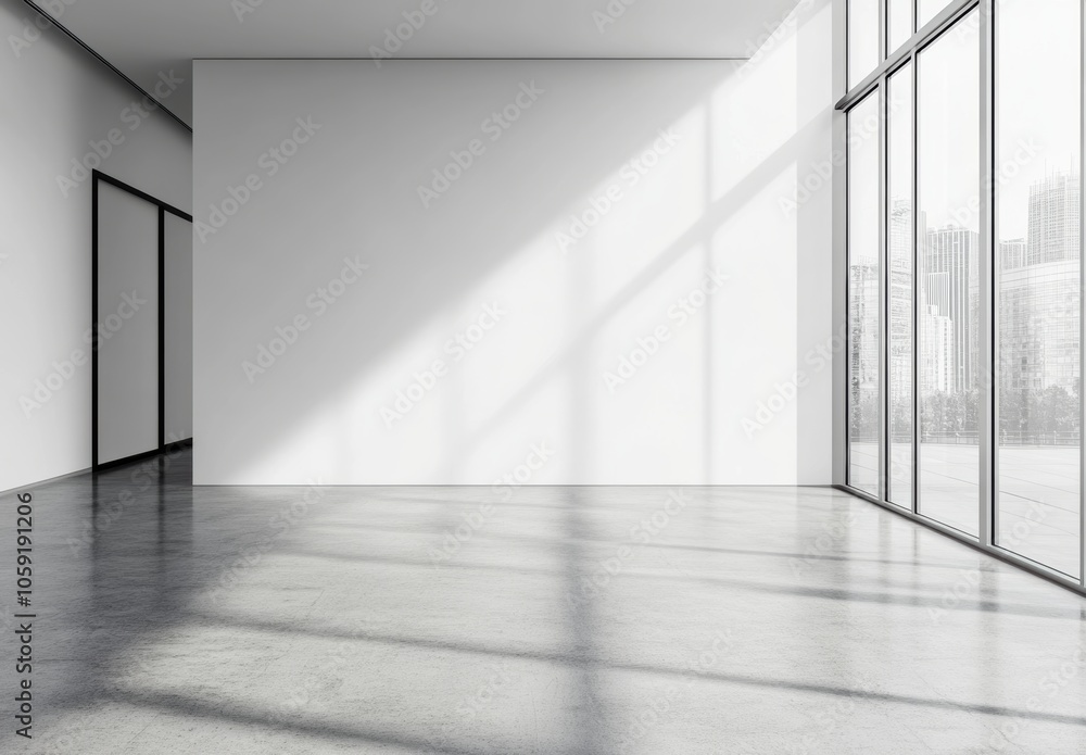 Empty Room Sunlight. Empty Room Sunlight.