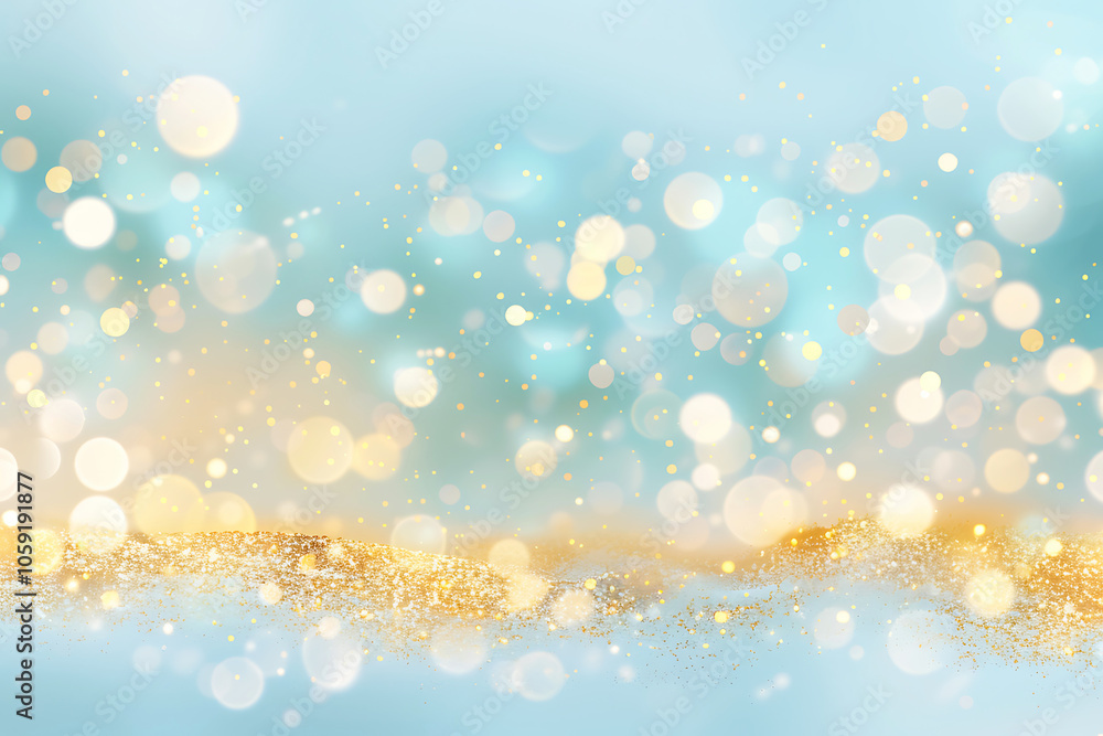 Abstract background with Happy New Year Bright glitter background with blurred lights. Abstract background with Happy New Year Bright glitter background with blurred lights.