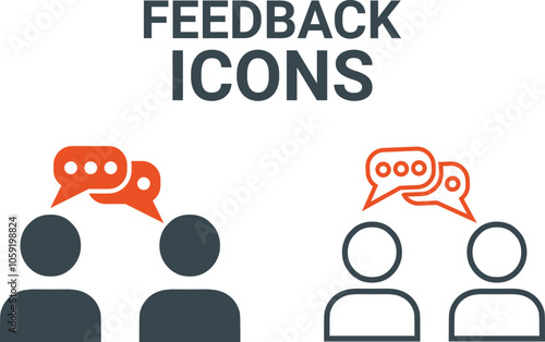 Feedback icon vector illustration for assessment system of business and organization standard with analysis, performance, plan, improvement, results, and feedback icon