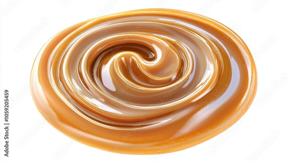 Golden Swirl of Smooth Peanut Butter Golden Swirl of Smooth Peanut Butter