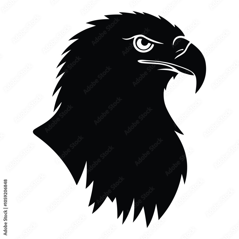 Fototapeta premium eagle icon illustration isolated vector sign symbol
