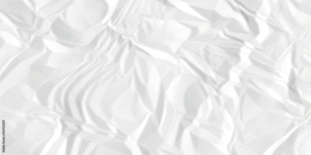 Obraz premium White crumpled paper texture. White wrinkled paper texture. White paper texture. White crumpled and top view textures can be used for background of text or any contents.