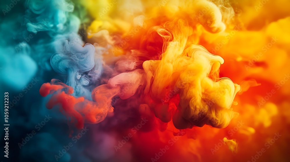 Fototapeta premium colorful paıntıng background