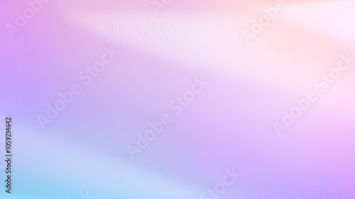 Color gradient background, abstract pastel rainbow. Light blue, pink and purple violet color banner gradation texture, hologram blur abstract background