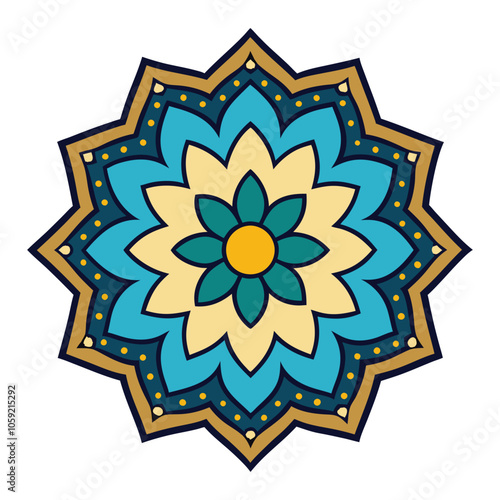 new mandala vector design