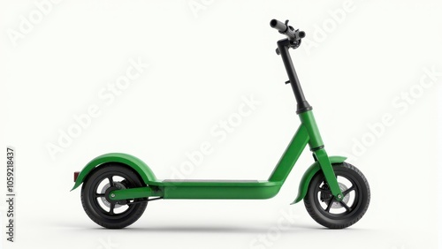 Scooter with a modern and stylish look, ideal for marketing materials. photo