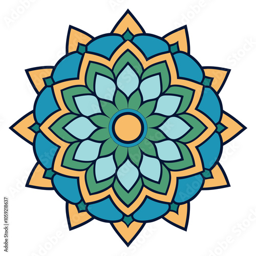 new mandala vector design