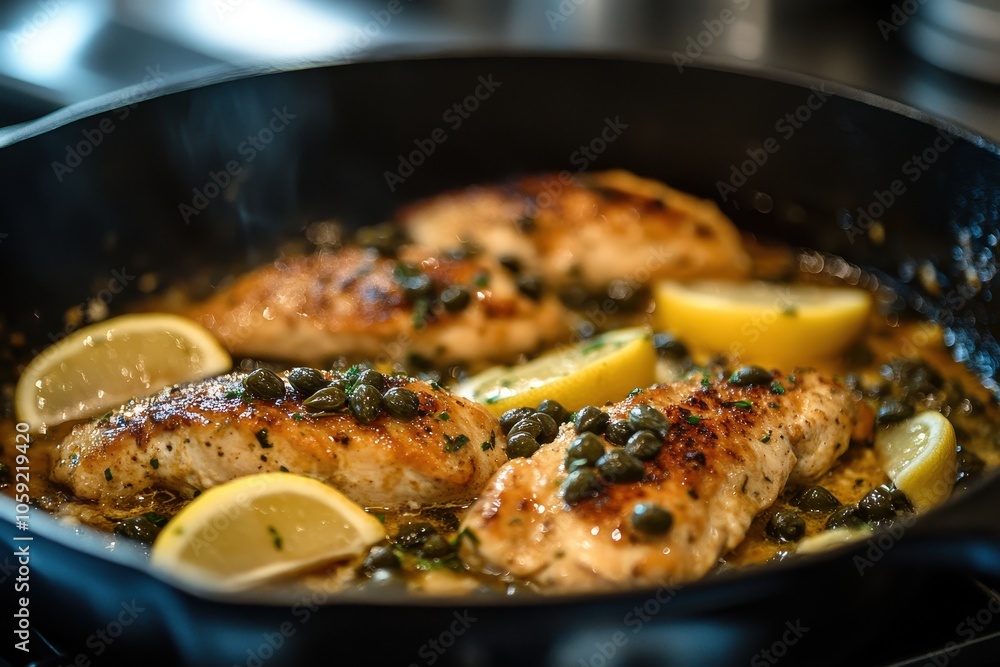 Chicken Piccata with Capers and White Wine Chicken Piccata with Capers and White Wine