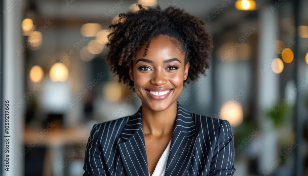 Headshot of Diverse woman in modern office workspace, teamwork, beauty, diversity DEI Headshot of Diverse woman in modern office workspace, teamwork, beauty, diversity DEI