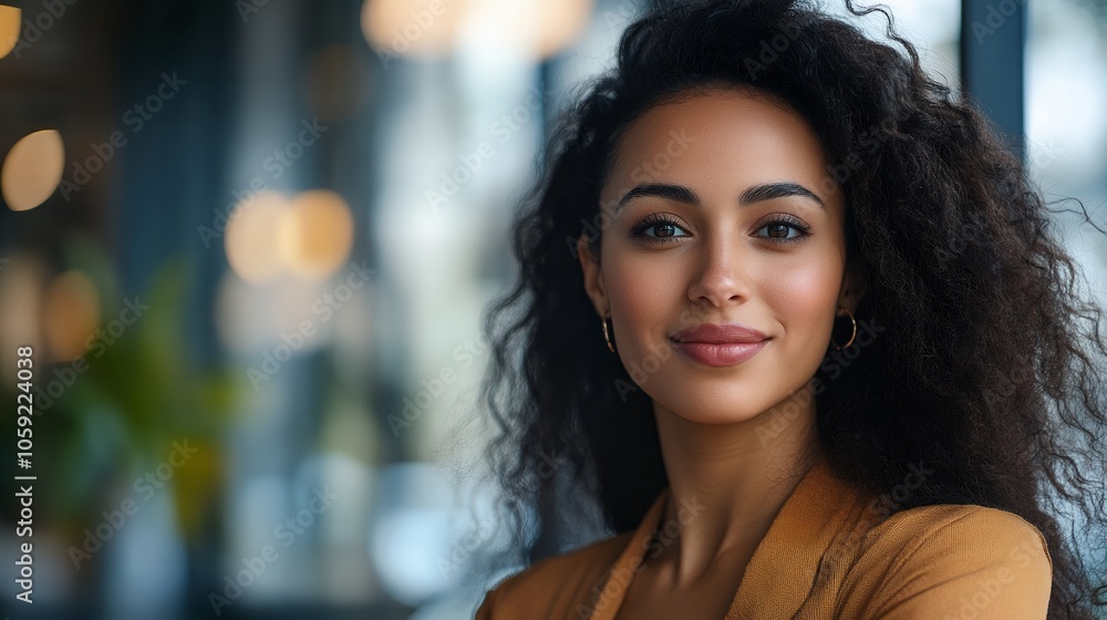 Obraz premium portrait of a smiling woman
