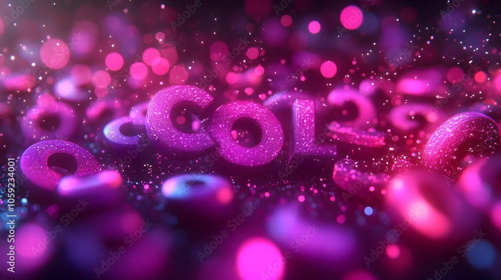 3D typography animation, letters floating with dynamic light effects, futuristic motion design 3D typography animation, letters floating with dynamic light effects, futuristic motion design