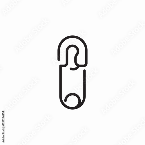 clothes pin icon sign vector