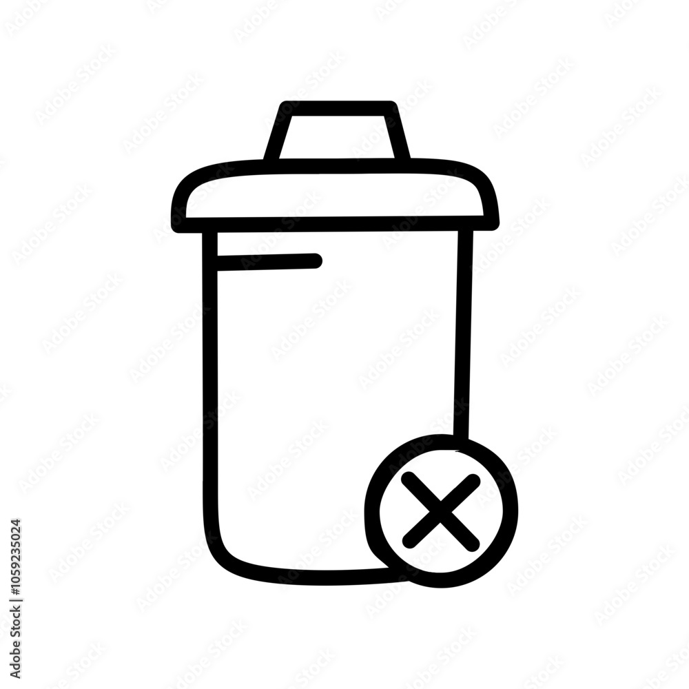 Trash Icon Vector Trash Icon Vector