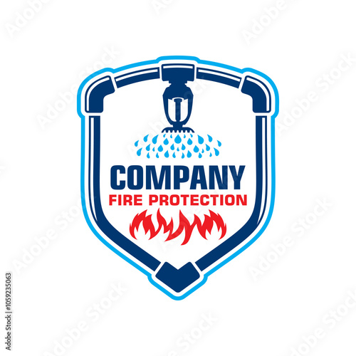 fire extinguisher logo , alarm fire logo , extinguisher logo vector