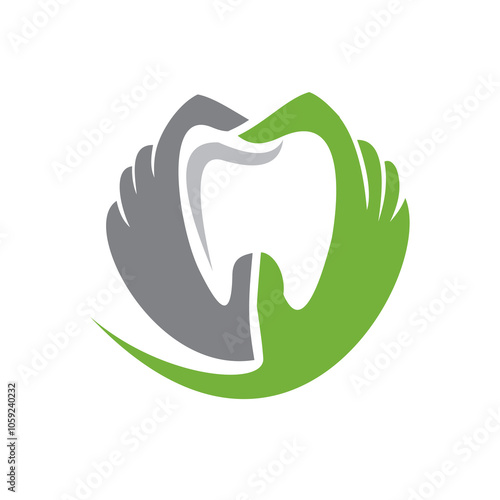 dental care logo , clinic dental logo , medical logo vector