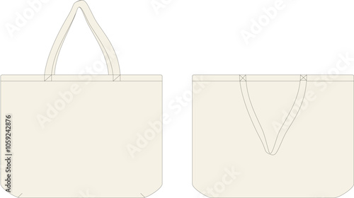 Canvas Tote Bag Template