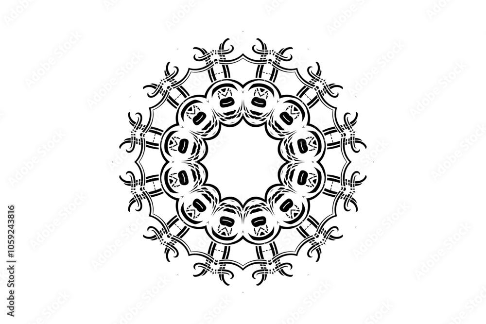 Radiant mandala with central dot and complex patterns, ideal for meditation and mindfulness spaces
Radiant mandala with central dot and complex patterns, ideal for meditation and mindfulness spaces