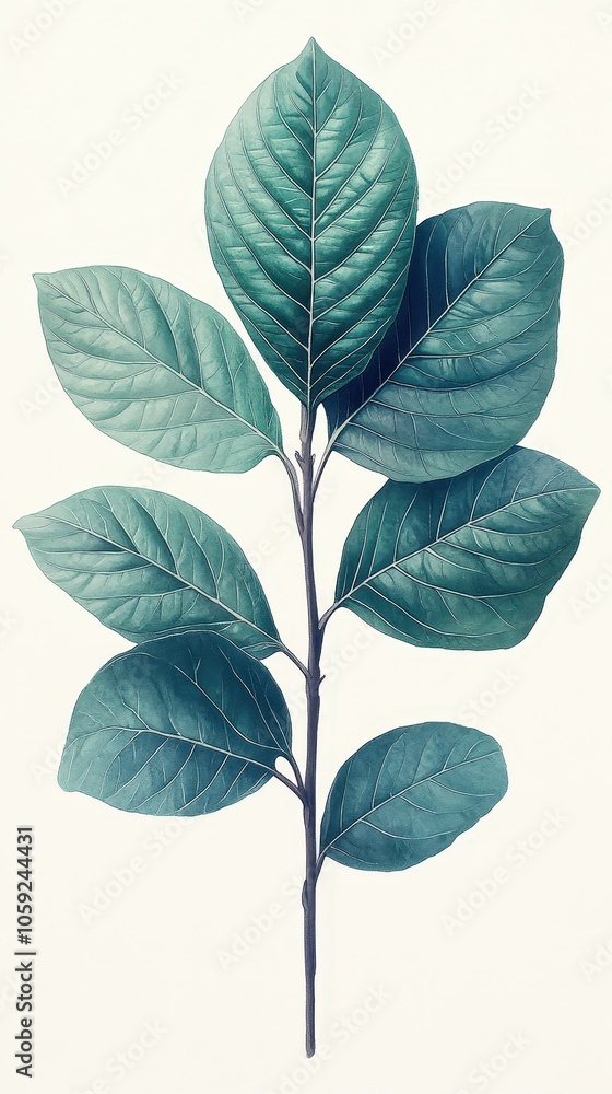 Obraz premium leaves isolated on white background