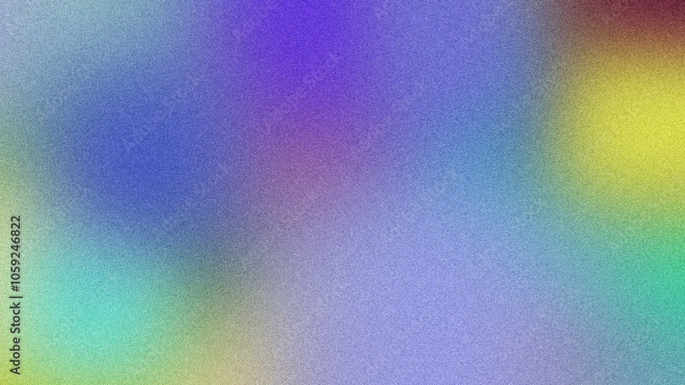 Artistic Poster with Smooth Gradient and Unique Grainy Texture, Futuristic Gradient Background with Subtle Grainy Noise for Posters