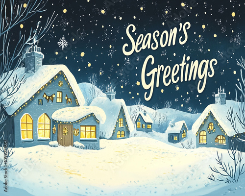 Season’s Greetings card