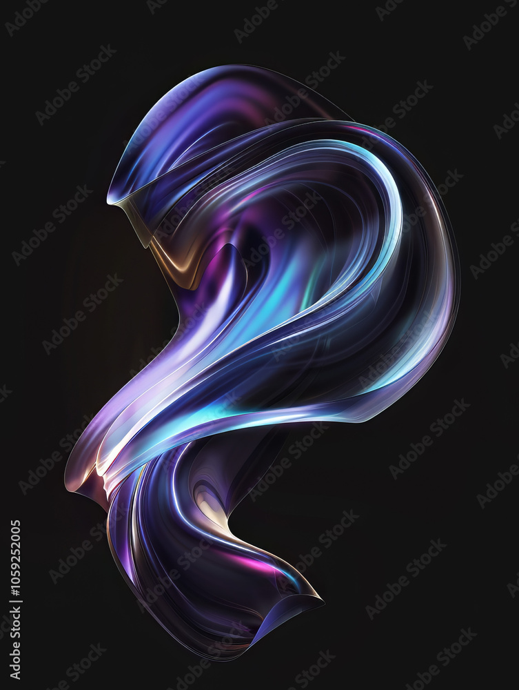 blur gradient shape on black background
blur gradient shape on black background