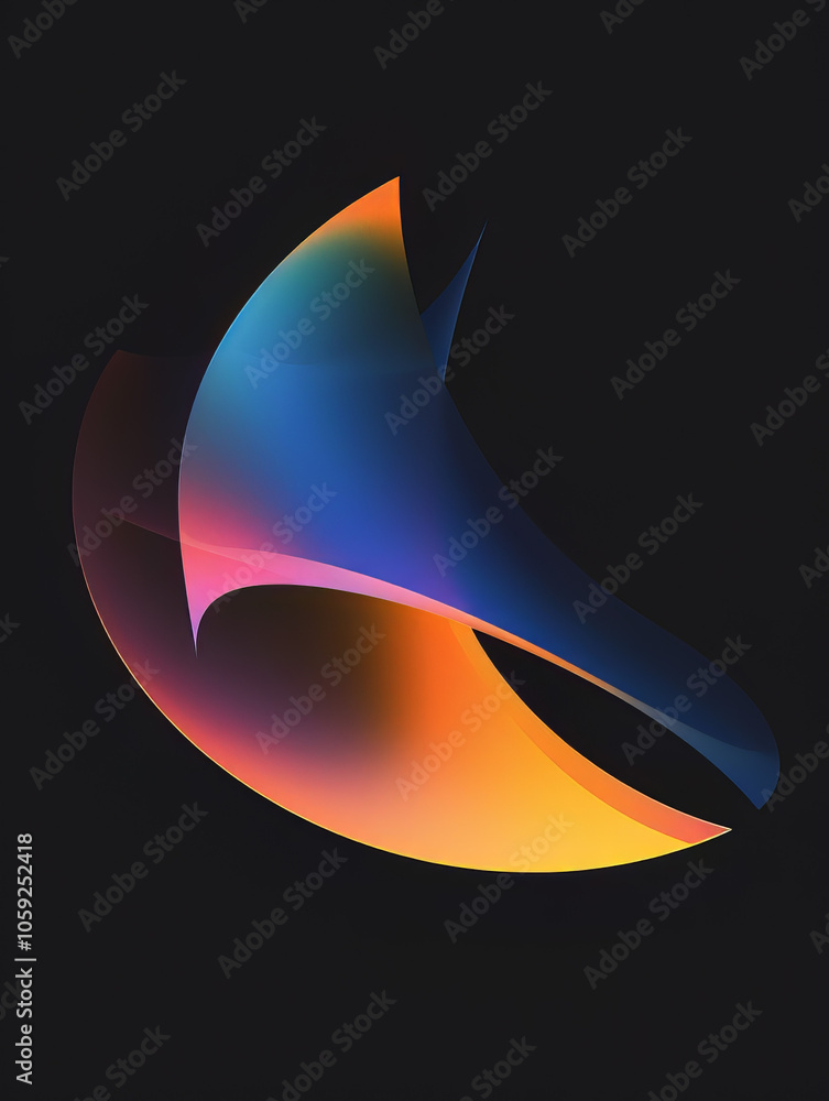 Fototapeta premium Minimalist, abstract, simple , minimalistic, graphic design background