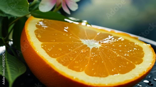 photography leaves prop still flowers lifeorange cut styling food perfect orange fruit citrous half leaf flower botanical garden nature life photo culinary arrangement decoration garnish kitchen tabl