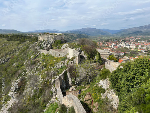 The Fortress of Knin or Knin Fortress, Croatia - die Festung Knin oder Burg Knin, Kroatien - Kninska Tvrđava ili srednjovjekovna tvrdjava Knin, Hrvatska photo