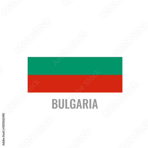 Bulgaria flag icon. The country sign. Rectangle shape. Isolated on a white background. Vector image. Free Download Bulgaria flag icon. The country sign. Rectangle shape. Isolated on a white background. Vector image. - GFXLoad