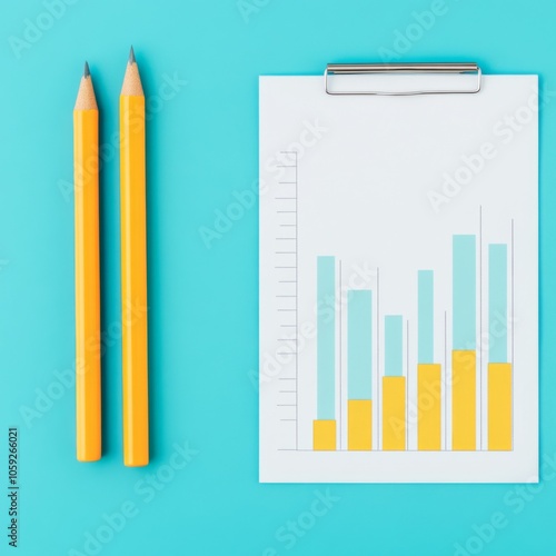 Virtual Business Plan Presentation with Chart Overview