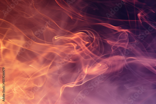 a close up of a fire with smoke coming out of it