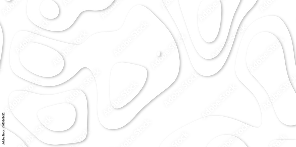 Abstract White paper cut background with lines. white line drawing geometric paper art design. 3d papercut decoration textured with wavy layers. 3d realistic design used for banner, posters. line maps Abstract White paper cut background with lines. white line drawing geometric paper art design. 3d papercut decoration textured with wavy layers. 3d realistic design used for banner, posters. line maps