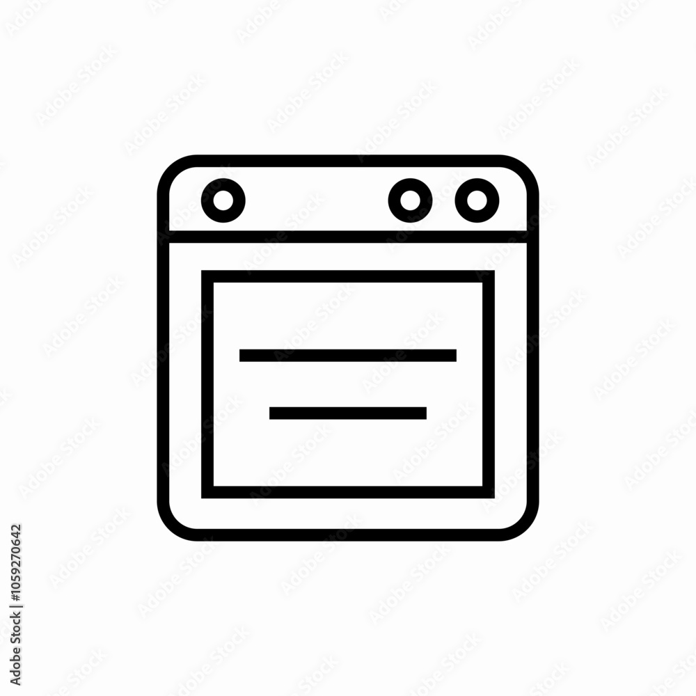 gas stove oven icon sign vector gas stove oven icon sign vector