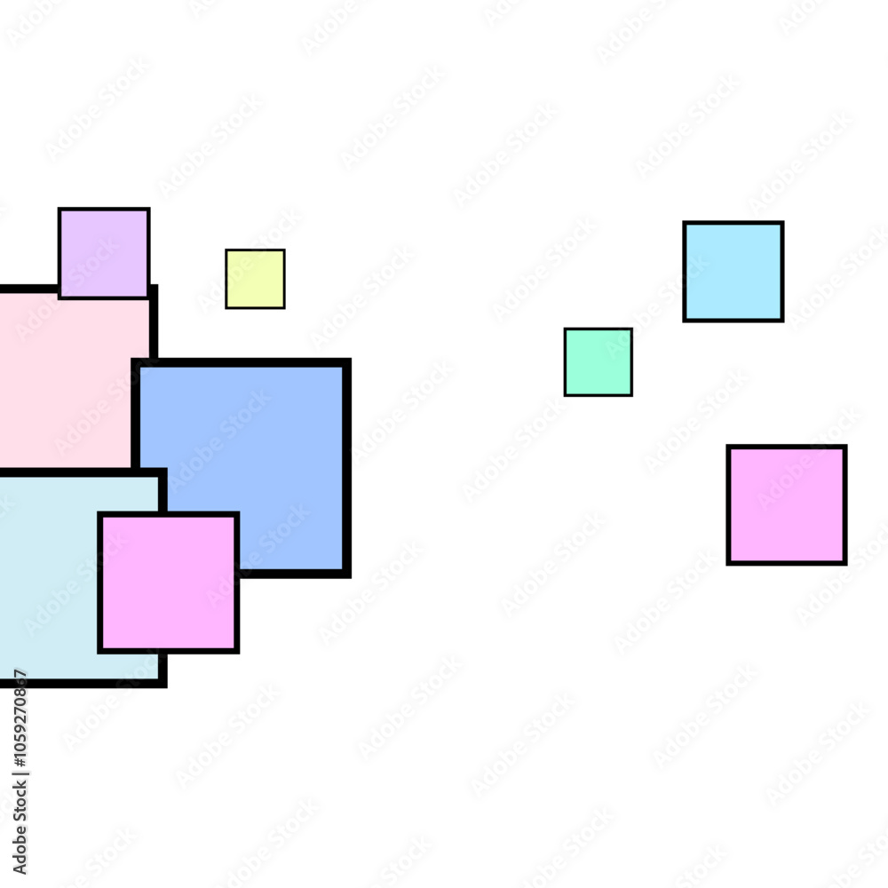 abstract background with squares abstract background with squares