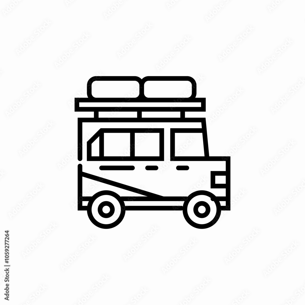 caravan vehicle icon sign vector caravan vehicle icon sign vector