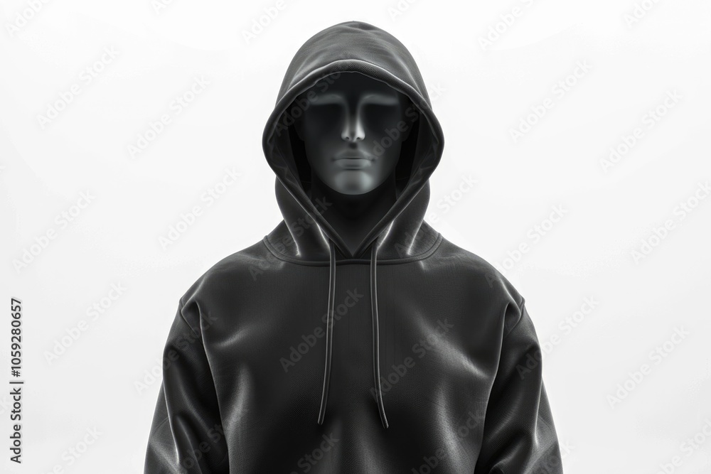 blank black male hoodie sweatshirt long sleeve with clipping path blank black male hoodie sweatshirt long sleeve with clipping path