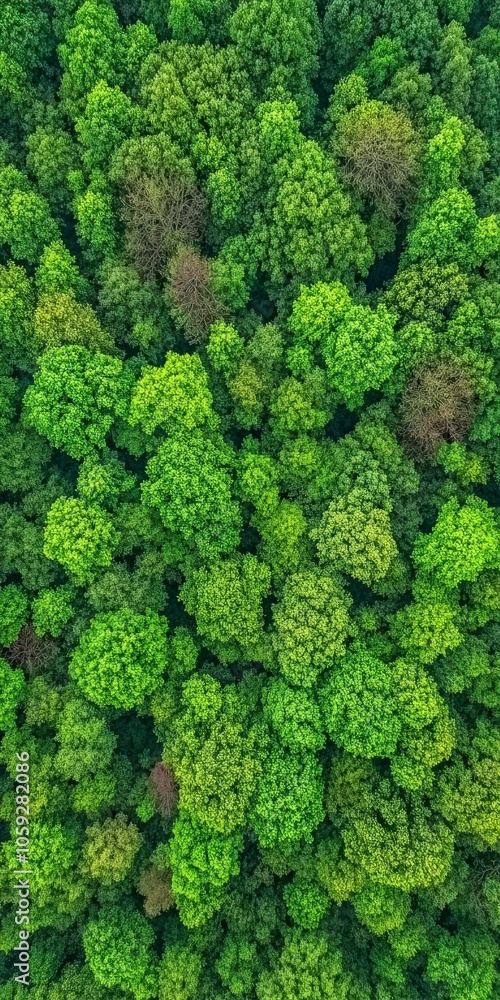 Majestic Forest Canopy Above Majestic Forest Canopy Above