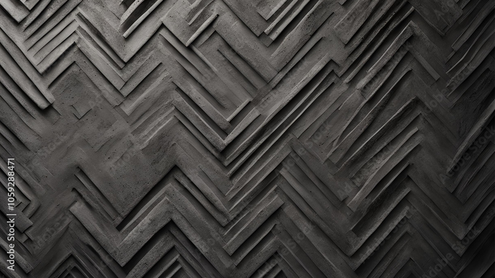 Dark Chevron Texture: Abstract Background Image of a textured dark gray surface with a chevron pattern. Ideal for backgrounds or design elements. Dark Chevron Texture: Abstract Background Image of a textured dark gray surface with a chevron pattern. Ideal for backgrounds or design elements.