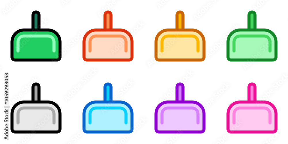 Editable dustpan vector icon. Part of a big icon set family. Perfect for web and app interfaces, presentations, infographics, etc Editable dustpan vector icon. Part of a big icon set family. Perfect for web and app interfaces, presentations, infographics, etc