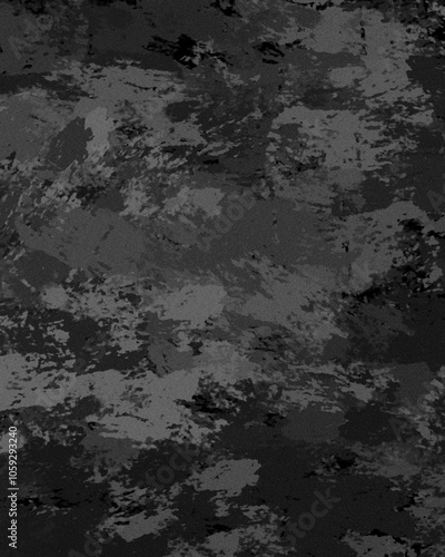 Dark Black Grey Abstract Noise Textured Background, Ideal for Graphic Overlay