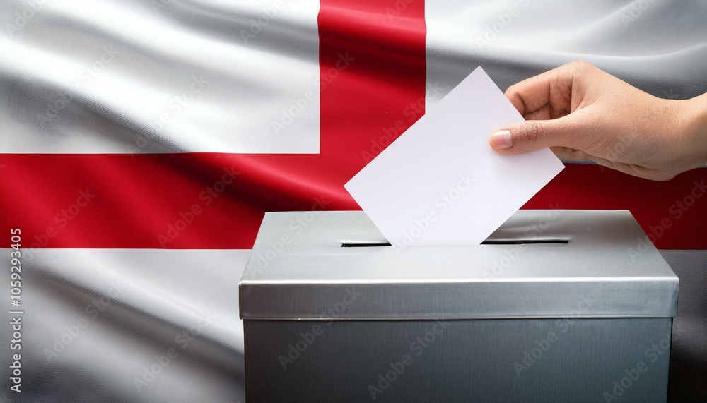 イングランドの国旗の背景と投票箱と投票する手。選挙。(England flag background and ballot box and hand voting. election..)
イングランドの国旗の背景と投票箱と投票する手。選挙。(England flag background and ballot box and hand voting. election..)