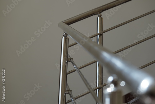 Stainless steel side ladder stand
