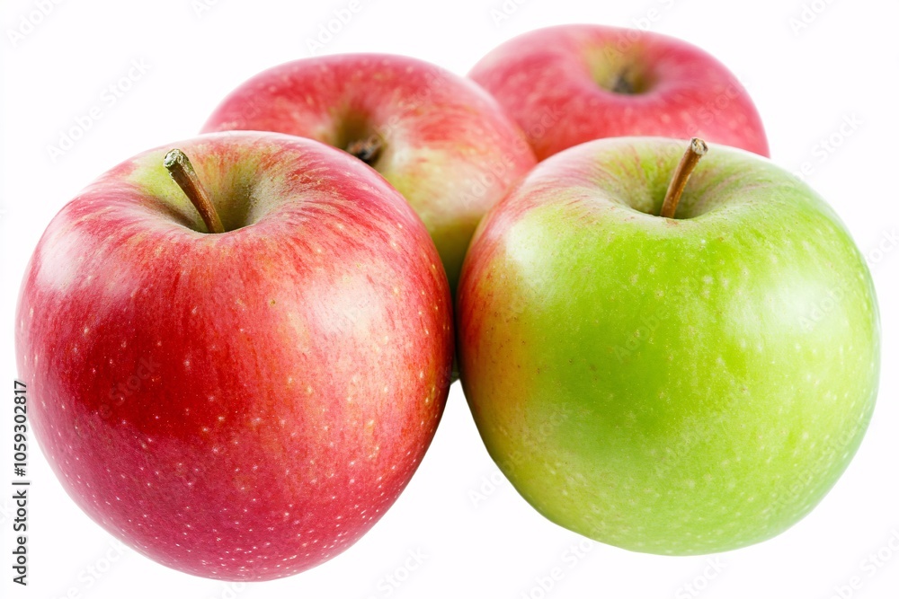 Fresh Red and Green Apples - A Healthy and Delicious Treat Fresh Red and Green Apples - A Healthy and Delicious Treat