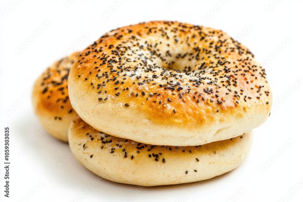 Tiny Lebanese Arabic bread on a white backdrop Tiny Lebanese Arabic bread on a white backdrop