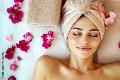 A mother and daughter having a spa day with facials and massages. 
